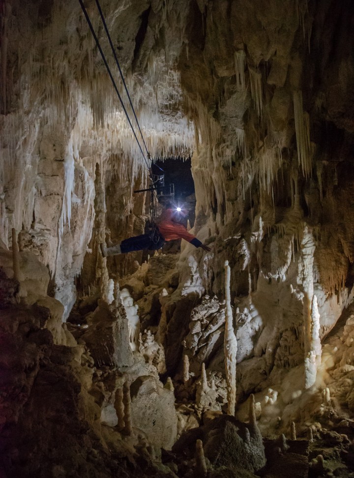 Great time at St-Benedicts Caverns