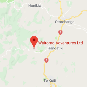 Waitomo Adventures location: 1227 Waitomo Valley Rd, Waitomo 3977